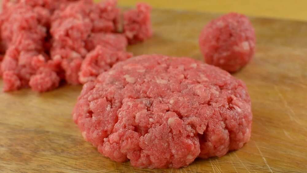 Minced meat patty Minced meat patty
