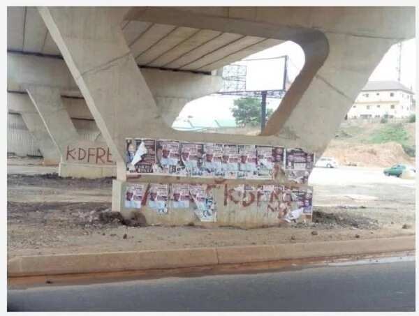 Buhari 2019 posters spotted in Abuja (SEE)
