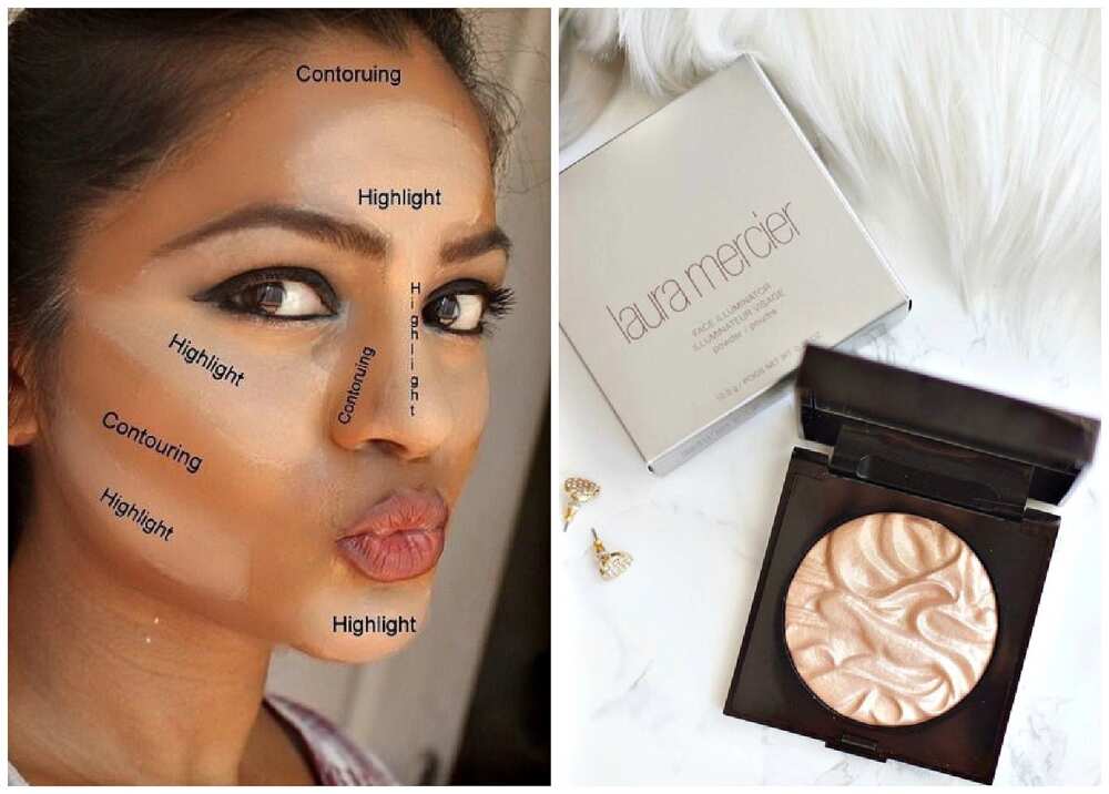 Correct application of highlighter