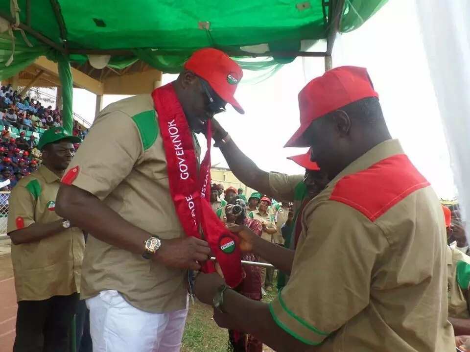 Labour confers Fayose with new title (photos)