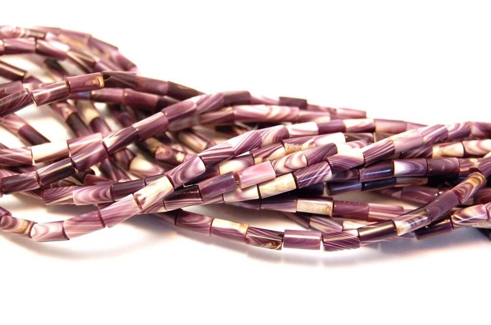 Wampum beads Wampum beads