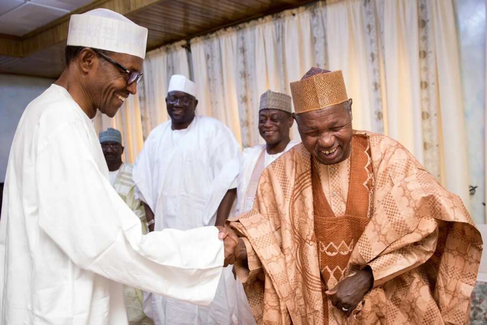 President Buhari speaks to Governor Masari on the phone