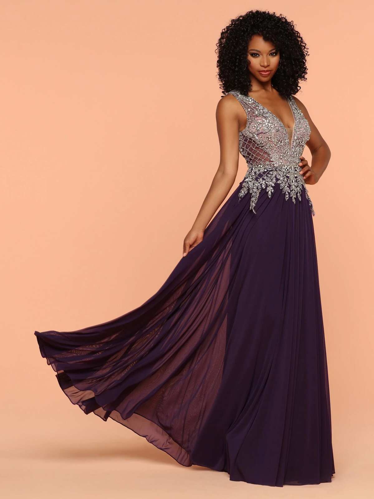 Chiffon gown styles on sale 2018