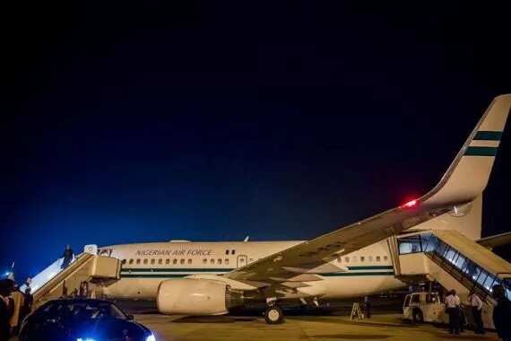 Check Out Buhari’s Presidential Jet