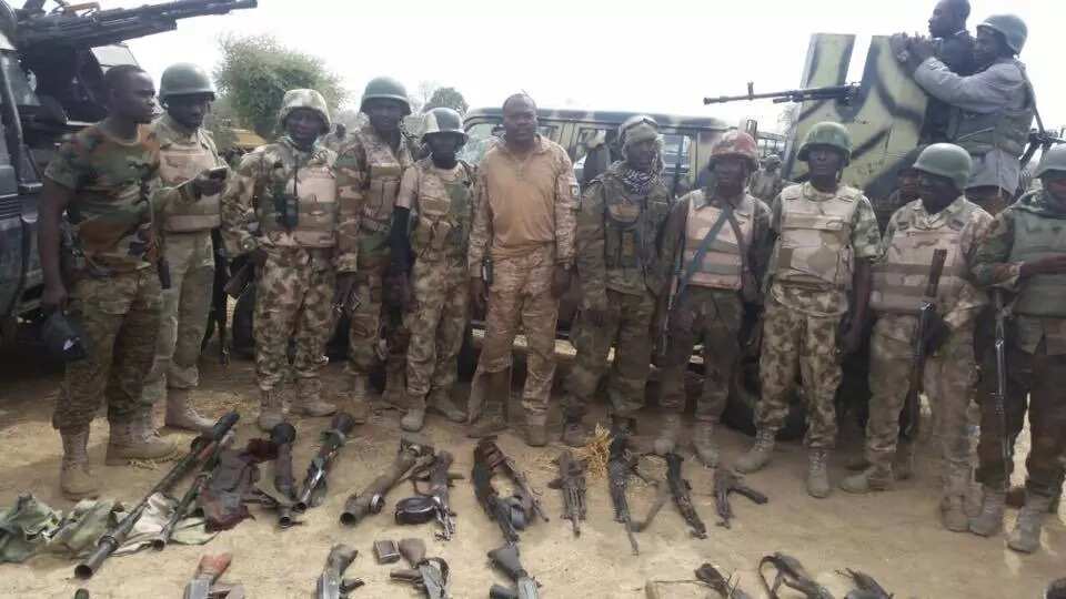 Army recoveres weapons, vehicles after engaging Boko Haram