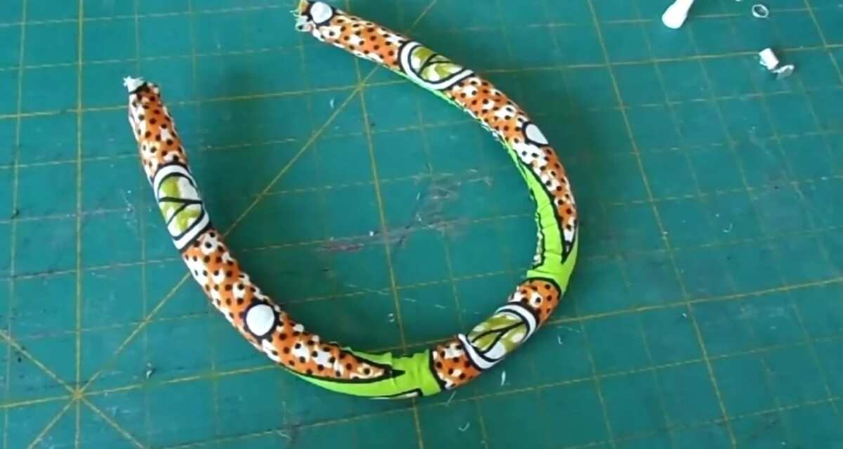 how to make ankara necklace