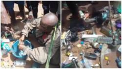 Chief caught while attempting to bury 'charms' in his brother's house (video)