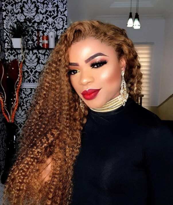 Bobrisky channels his inner beauty in these cute new photos