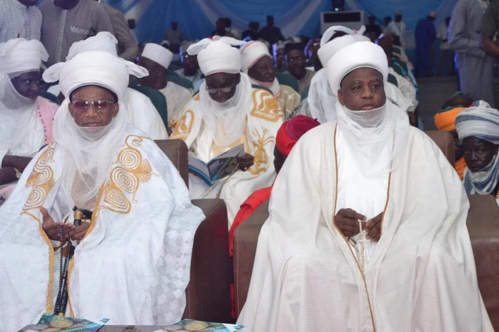 Olusegun Obasanjo joins Yemi Osinbajo in Niger state for Economic Summit