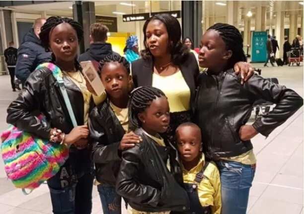 Apostle Suleman’s wife, children jets out to the UK for vacation (photos)