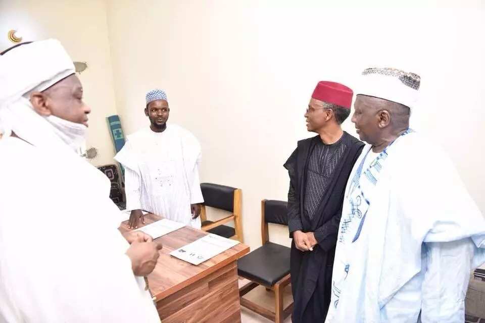 El-Rufa’i ya halarci bikin bude Islamiyya da jigo a PDP ya gina a Zaria, hotuna El-Rufa’i ya halarci bikin bude Islamiyya da jigo a PDP ya gina a Zaria, hotuna