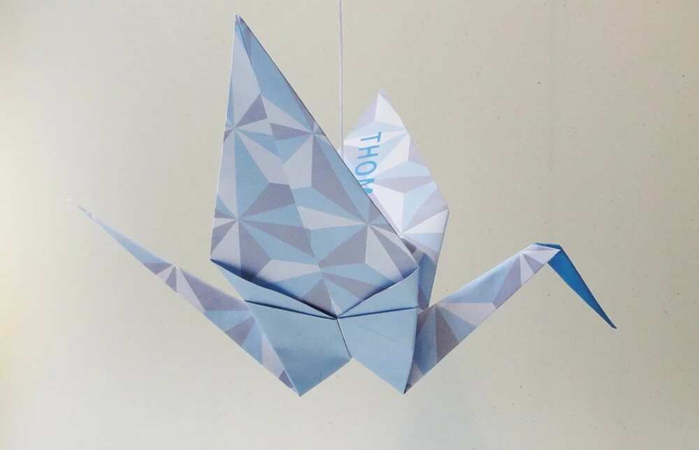 Paper Crane peace symbol