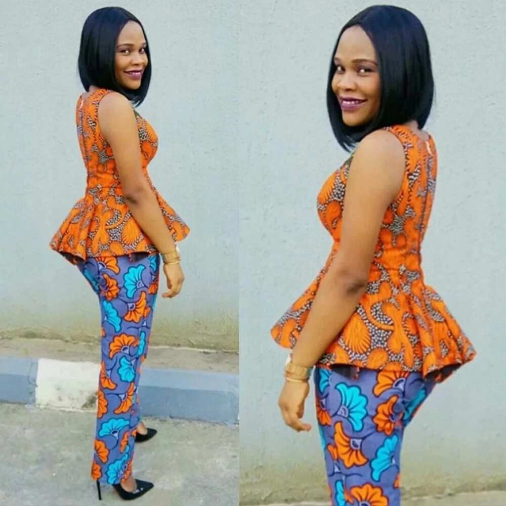 Latest Ankara blouses for pregnant ladies - 4 Latest Ankara blouses for pregnant ladies - 4