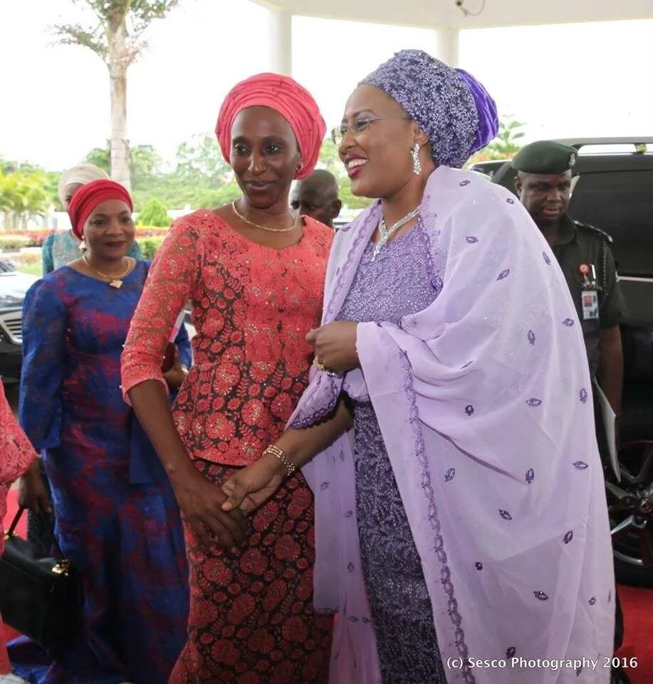 Buhari and Osinbajo - meet their wives