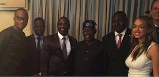 PHOTOS: Akon Meets Tinubu At His Residence