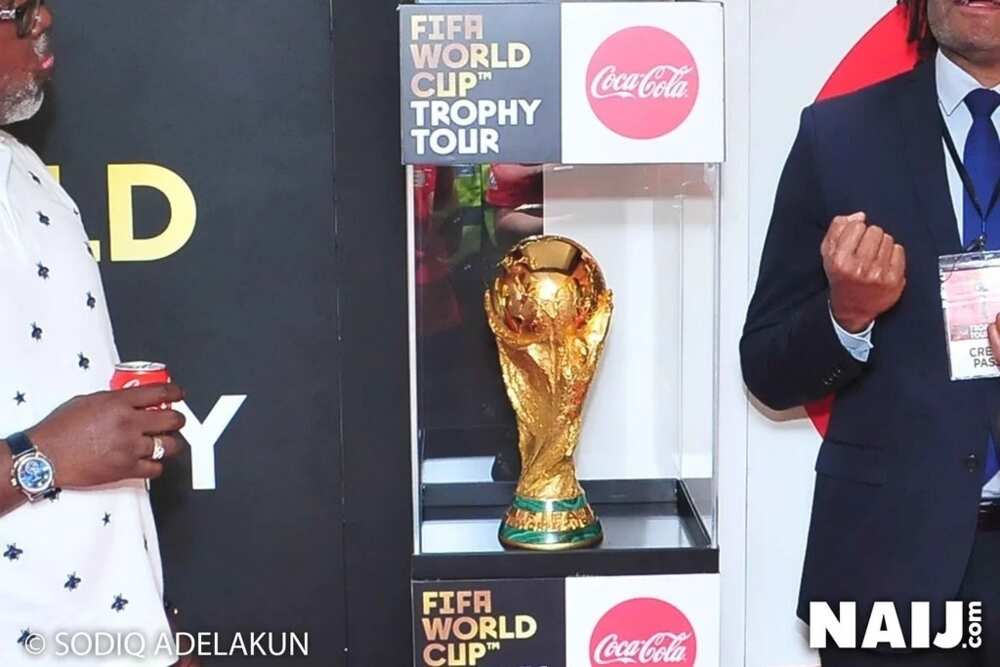 FIFA World Cup finally lands in Nigeria for a four-day tour to Lagos and Abuja
