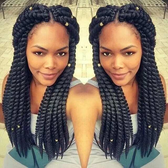 How to pack crochet braids?