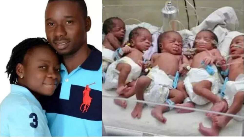 Edo government to foot quintuplets’ hospital bills Showers family with N1 million