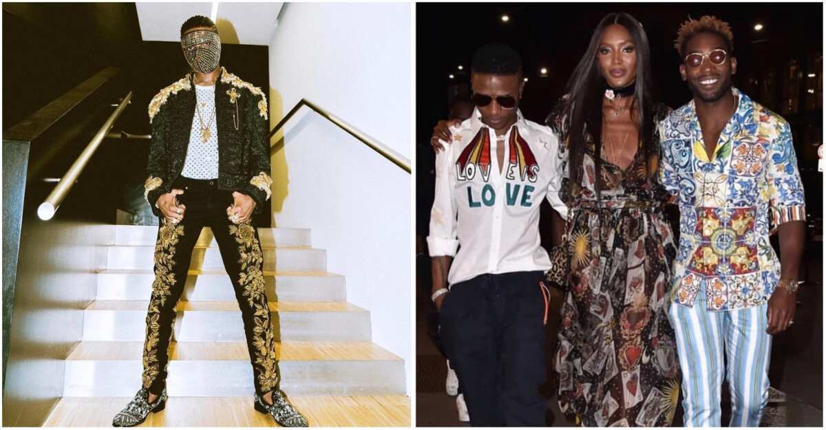 Wizkid dolce clearance and gabbana show