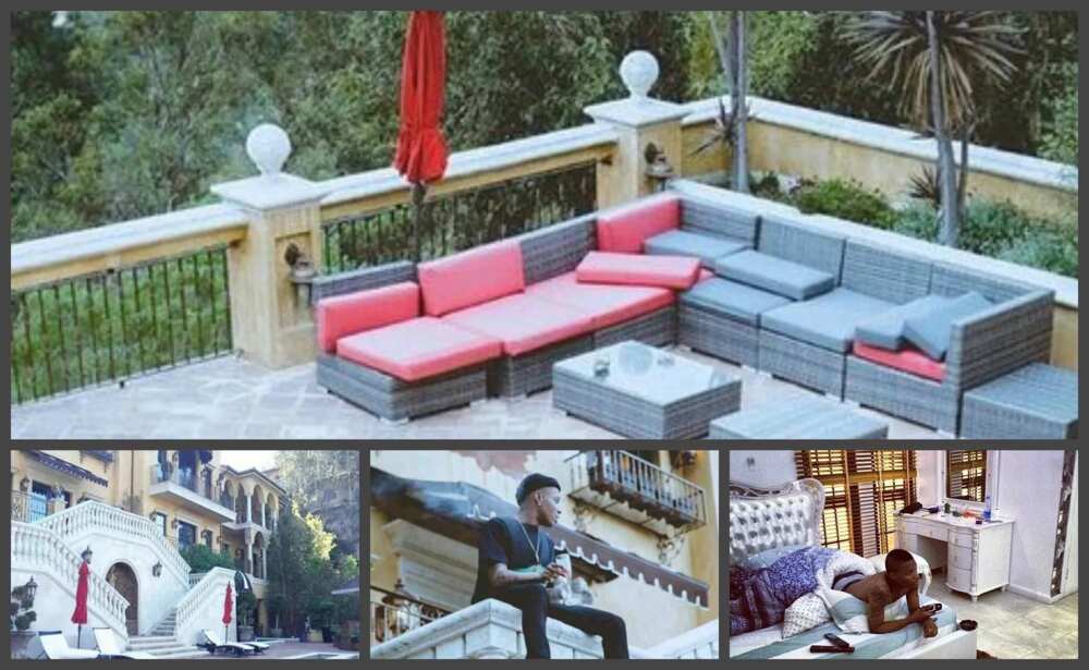 Nigerian celebrities and their houses - Wizkid mansion