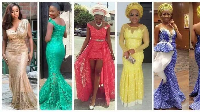 Top Nigerian lace dress styles to wear in 2019
