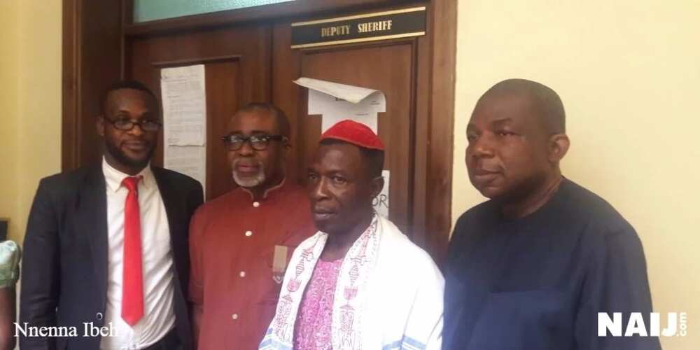 Jewish Rabbi arrives for Nnamdi Kanu's bail