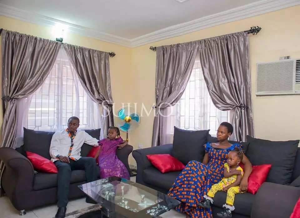 See photos of "lucky" Olajumoke in her new home See photos of "lucky" Olajumoke in her new home