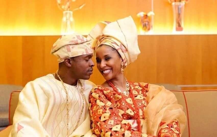 Happy Nigerian couple
