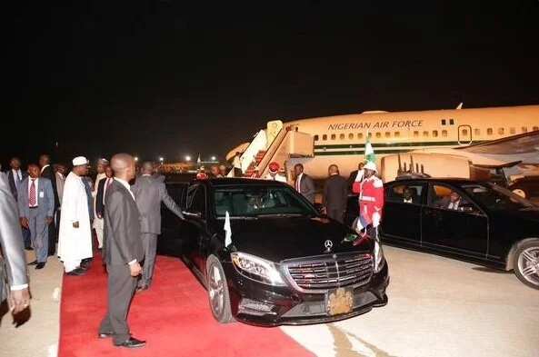 Check Out Buhari’s Presidential Jet