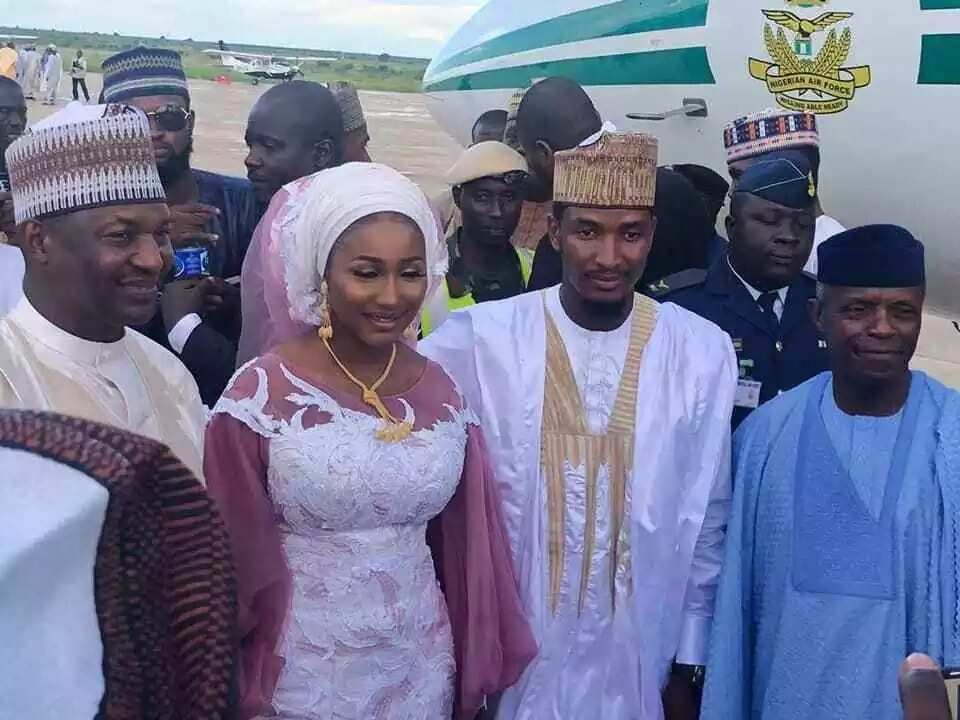 Cikin Hotuna: Ministan Shari'a, Abubakar Malami, ya aurar da diyarsa a Jihar Kebbi