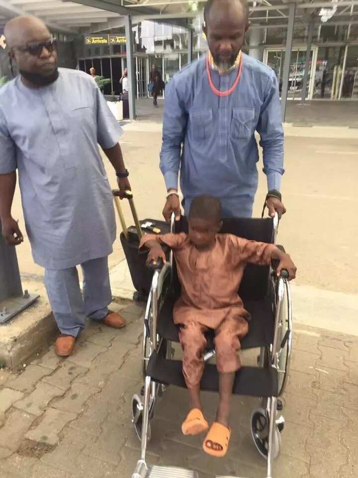 How Boko Haram bike man paralysed a little boy in Chibok, Borno state (photos)