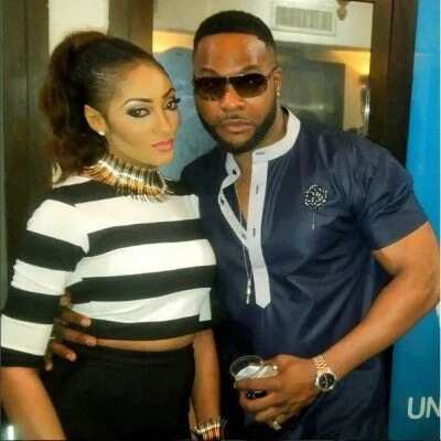 Rukky Sanda Exposes Bosom As She Premiere's Movie "Dark"