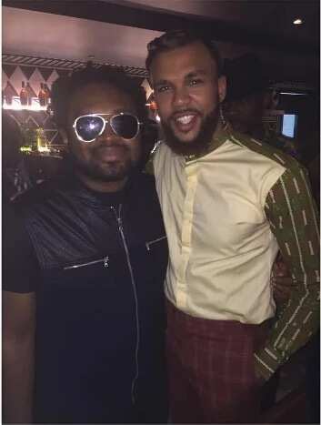 Top celebrities hangout with Jidenna