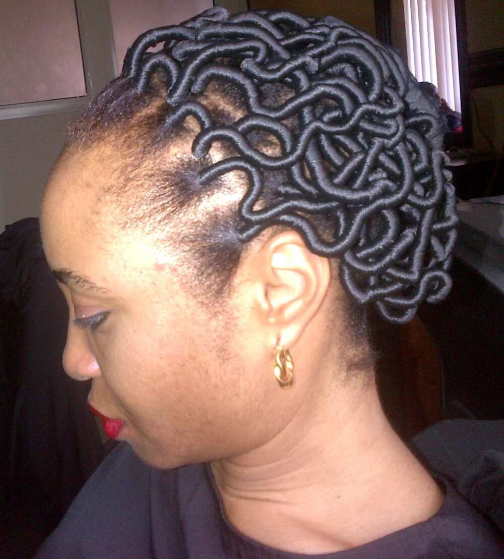 Try Thread hairstyles in Nigeria