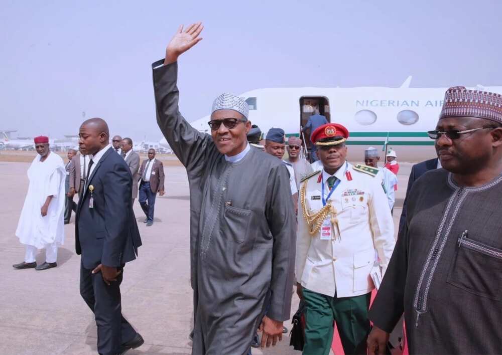 Breaking: President Buhari return to Nigeria