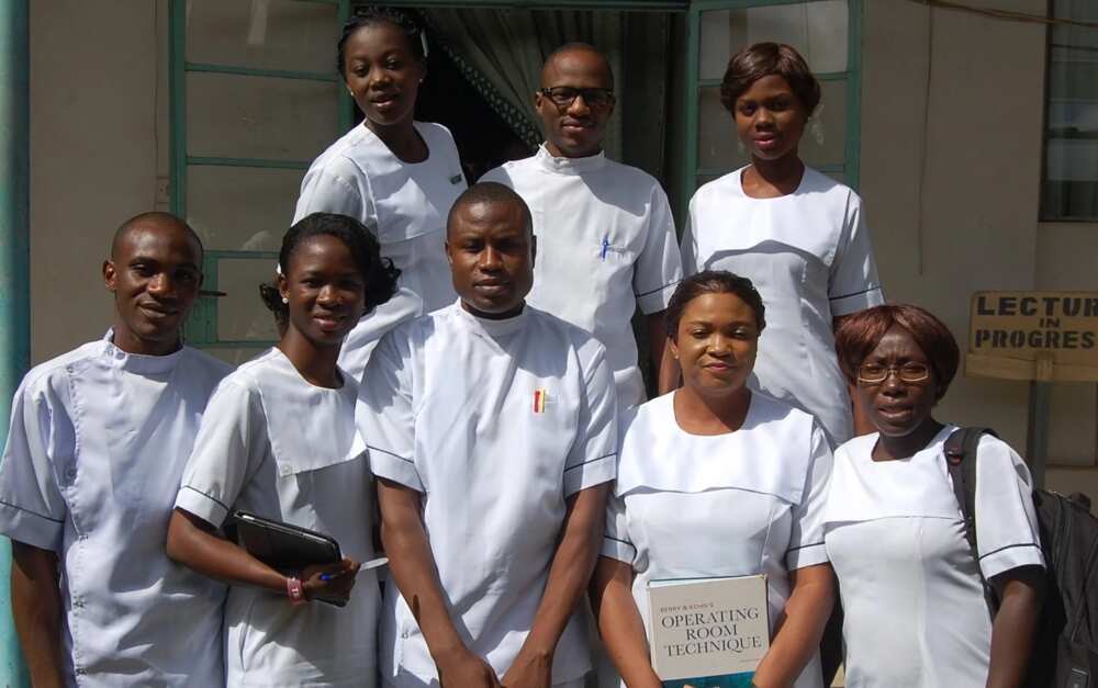 School for nurses in Nigeria