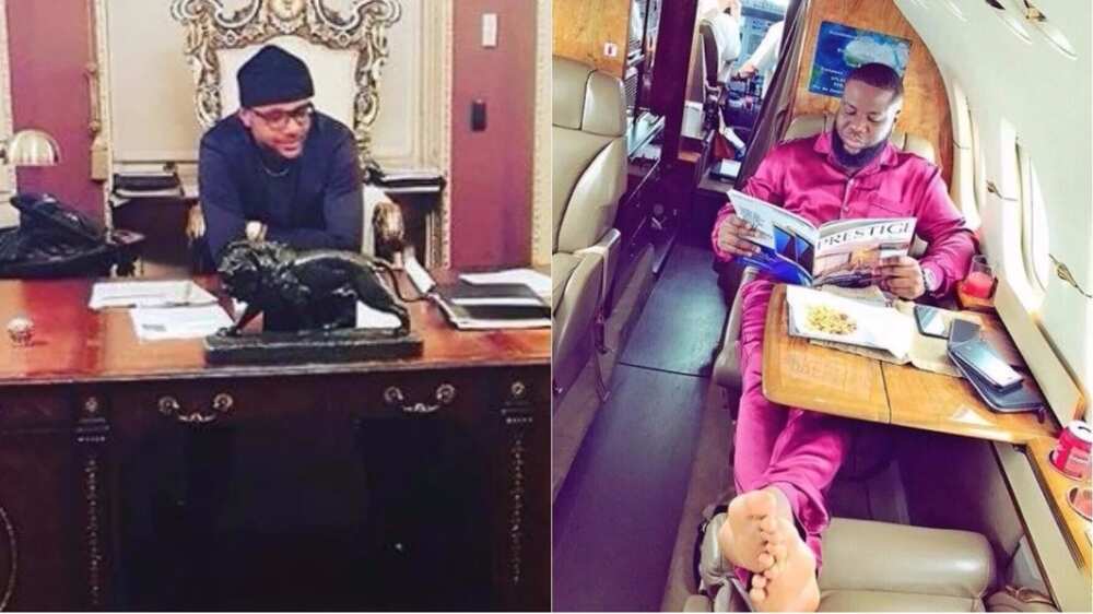 Style battle: E-Money vs Hushpuppi Style battle: E-Money vs Hushpuppi