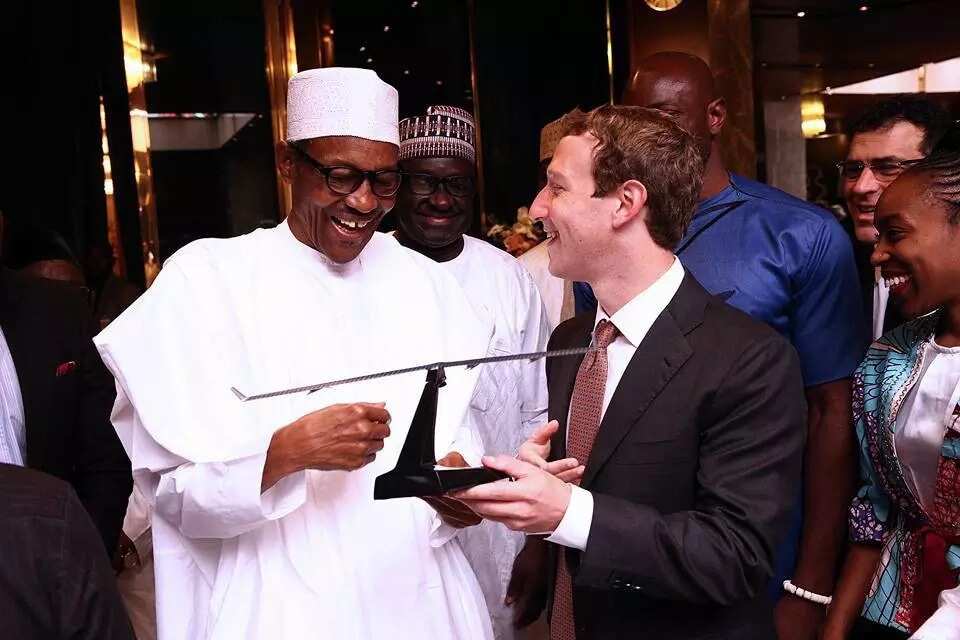 Buhari says Mark Zuckerberg is an inspiration to Nigerians