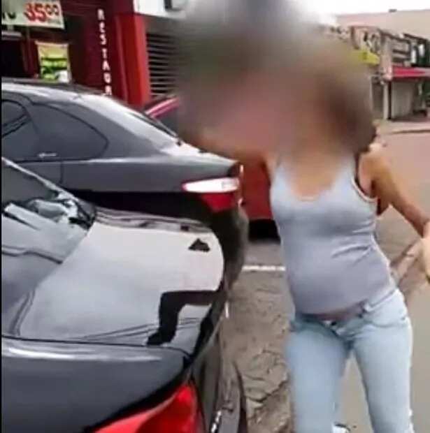 Wife Smashes Husband's Car After Discovering He Has Lover