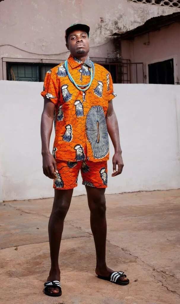 Ankara Jacket and Shorts