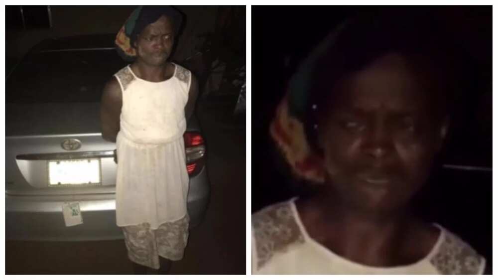 Man who dresses up like a woman to steal cars caught in Edo state (photos)