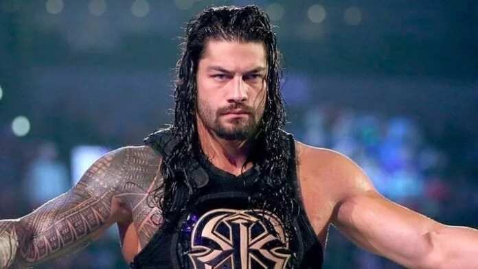 Roman Reigns on the arena