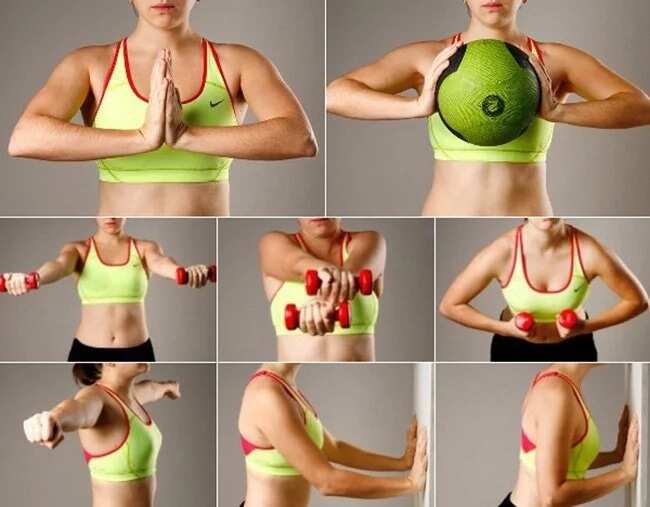 no bra exercise