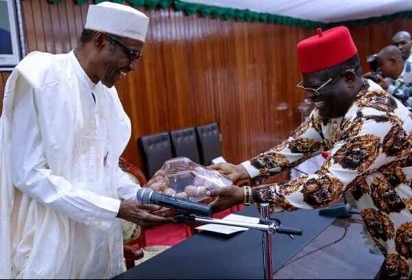 Breaking: President Buhari honoured with 2 chieftaincy titles in Igboland