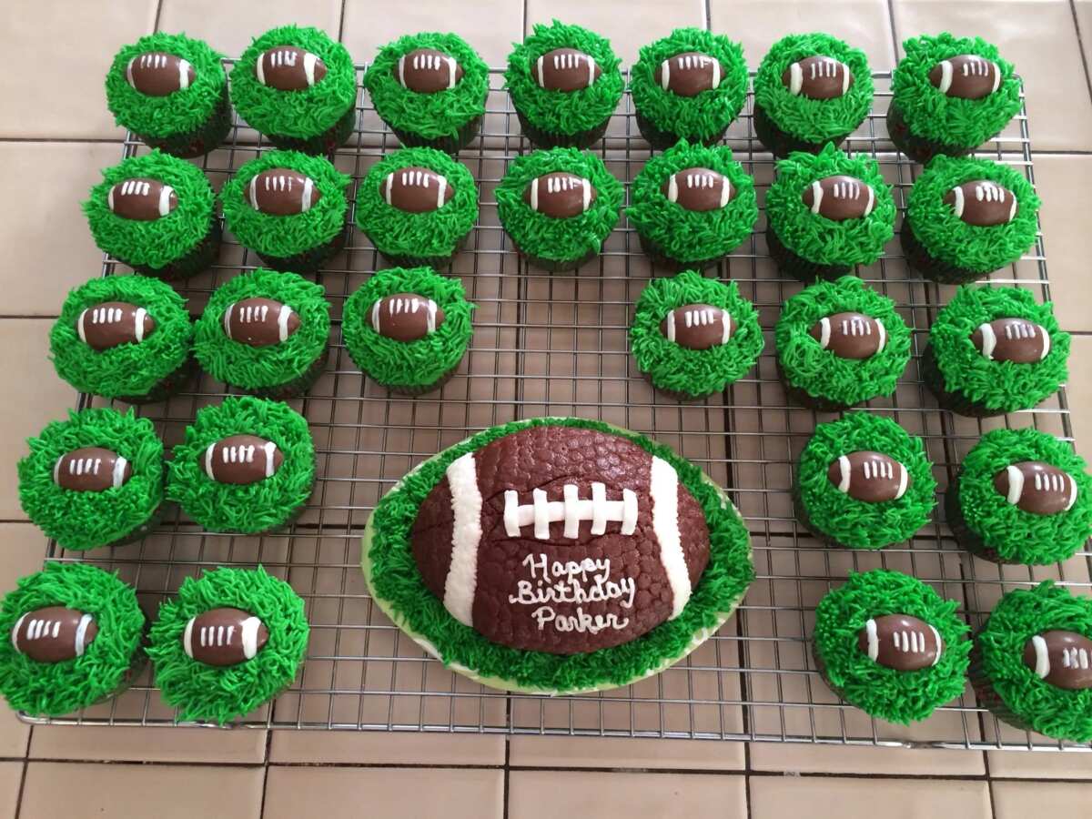 Football Themed Cakes – A Little of This and a Little of That