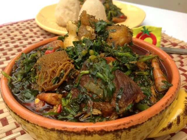 Nigerian vegetable soup recipe - Legit.ng