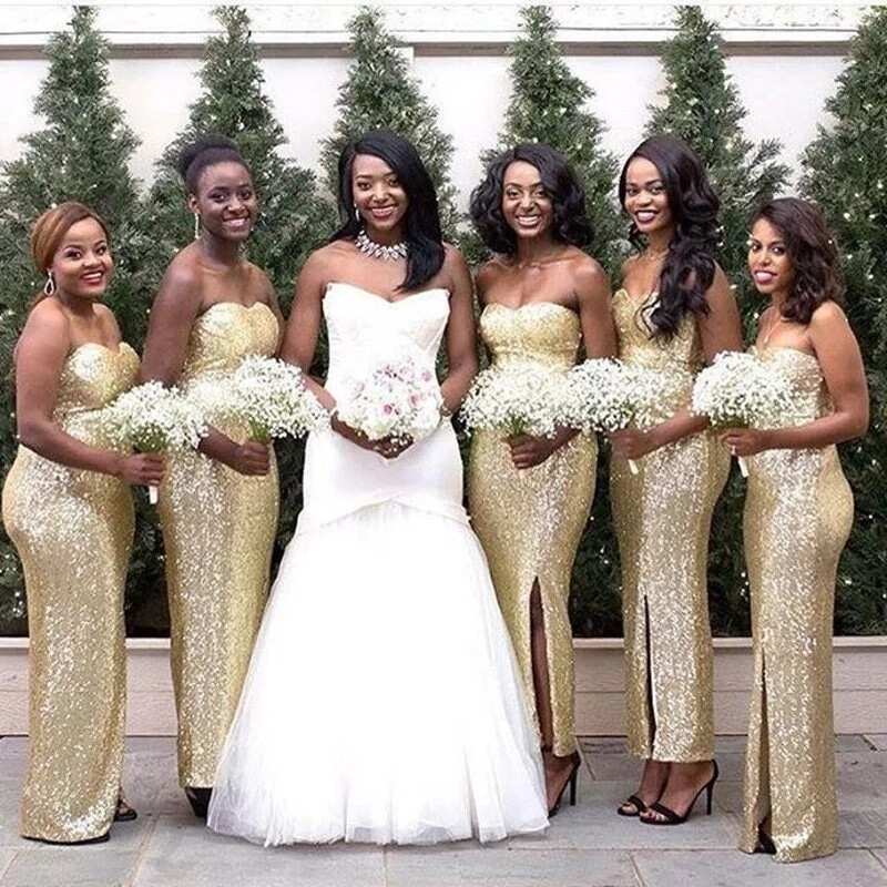 latest nigerian bridesmaid dresses