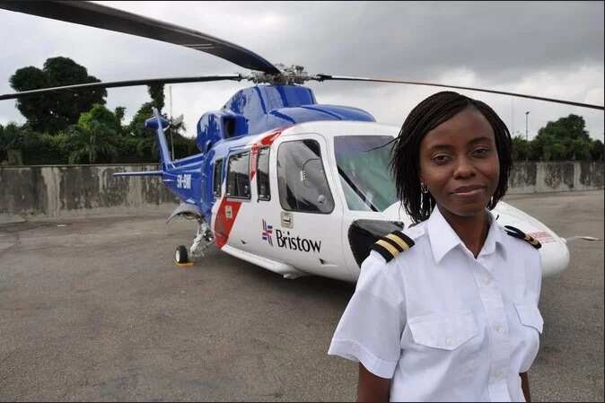 Meet Nigeria’s first female helicopter pilot (photos)