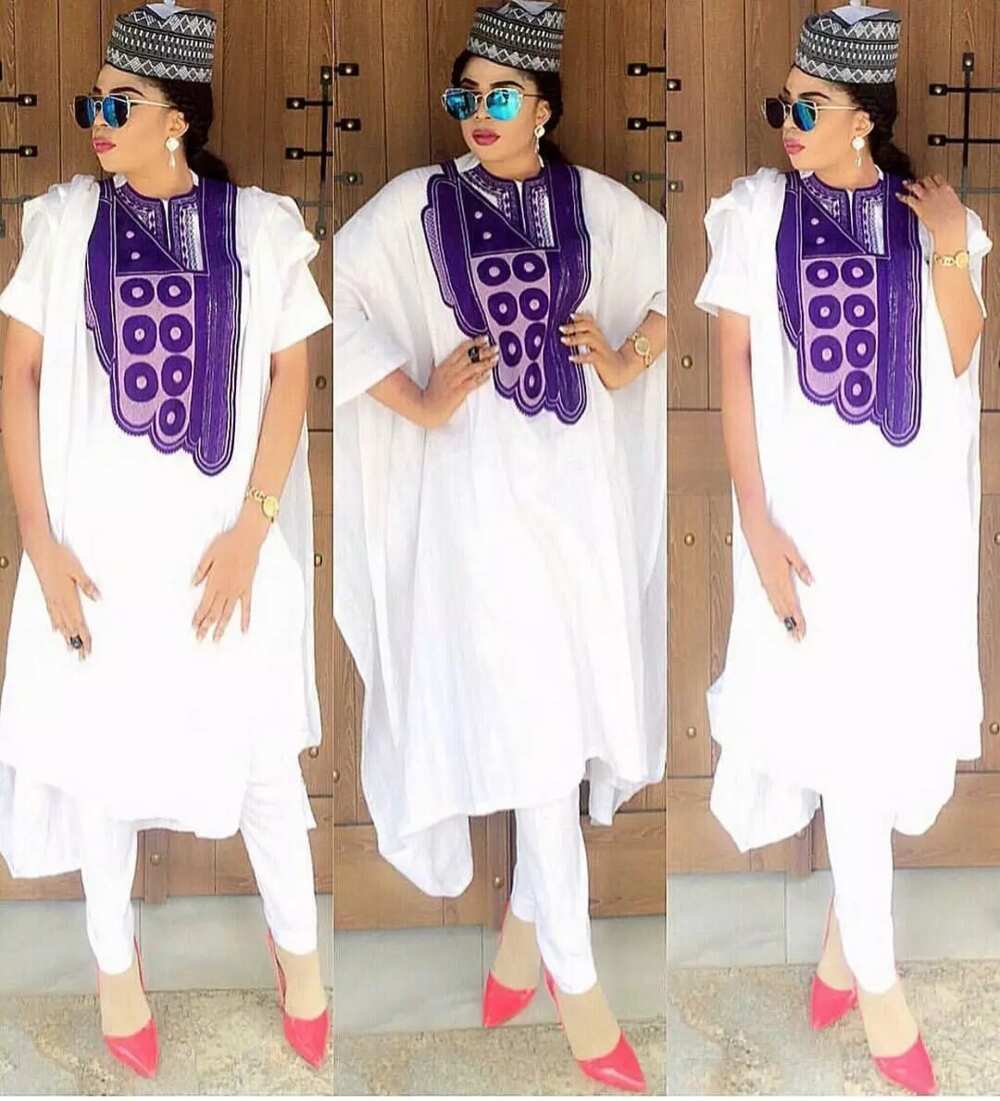 Best white Agbada styles for guys and ladies Legit.ng