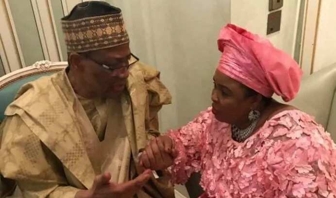 Jonathan leads past governors, others to Minna as IBB's daughter weds